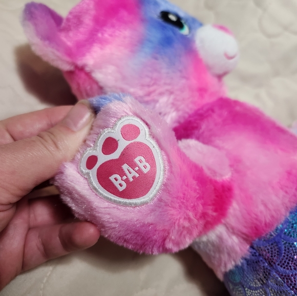 Build a Bear Magical Mer-Bear Mermaid Plush 17” 2020 Retired BABW Stuffed Animal - Picture 4 of 11